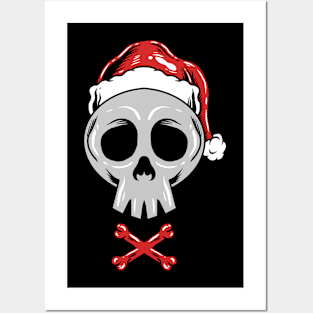 SKULL SANTA Posters and Art